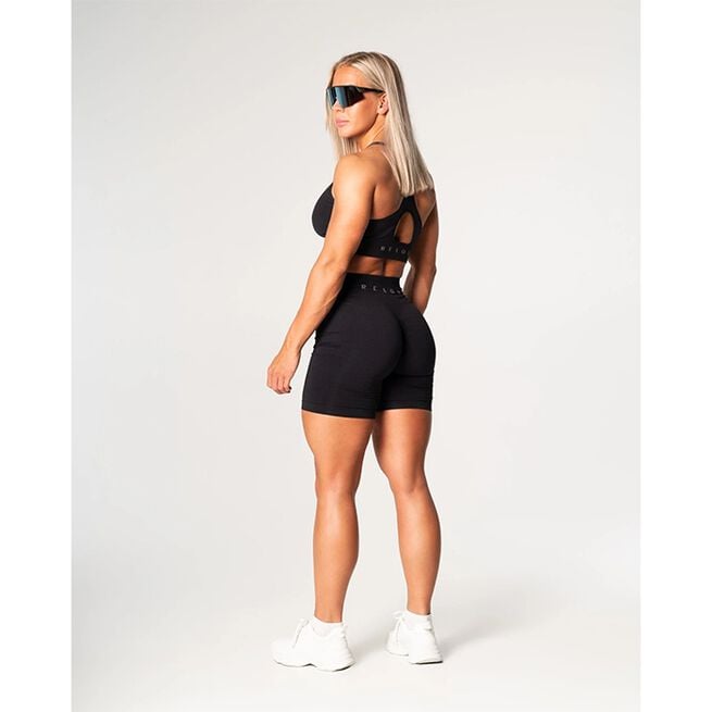 Prime Scrunch Shorts Svart