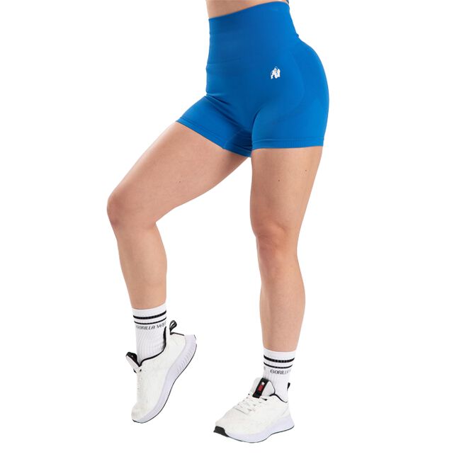 Olivia Seamless Shorts, Blue