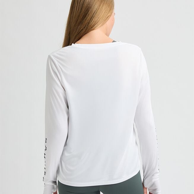 Team Logo Långärmad Vit