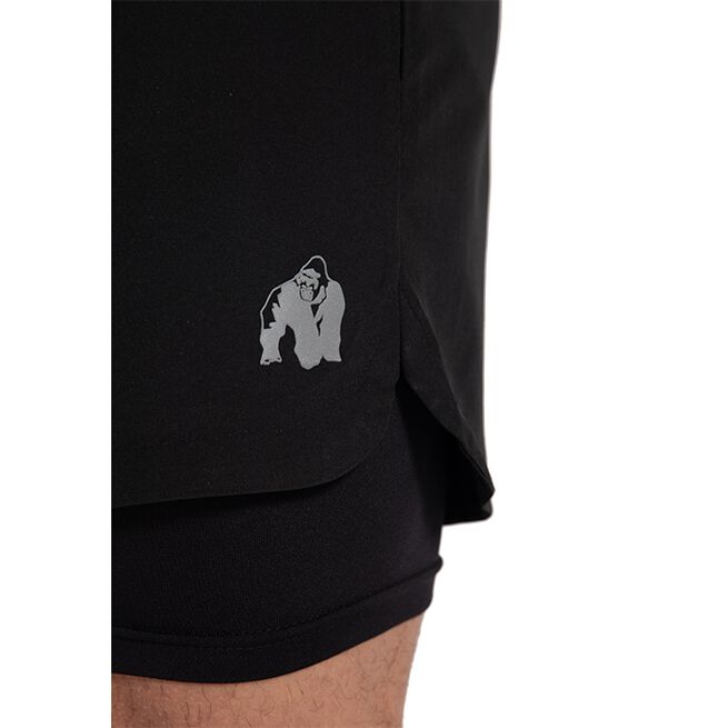 Cortez 2-In-1 Shorts, Black