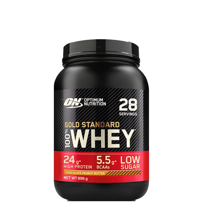 100% Whey Gold Standard Vassleprotein 908 g Chocolate Peanut Butter