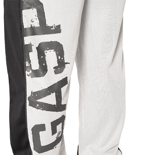 No 1 Mesh Pant, White/Grey
