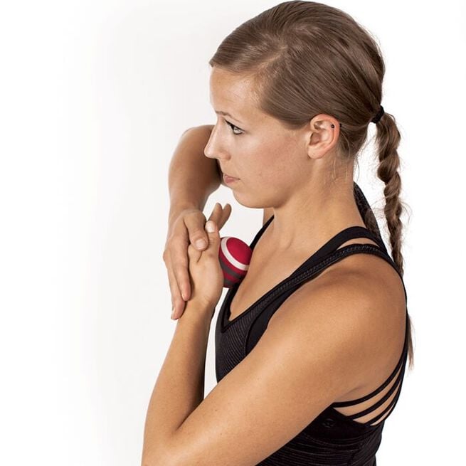 Trigger Massageboll Röd