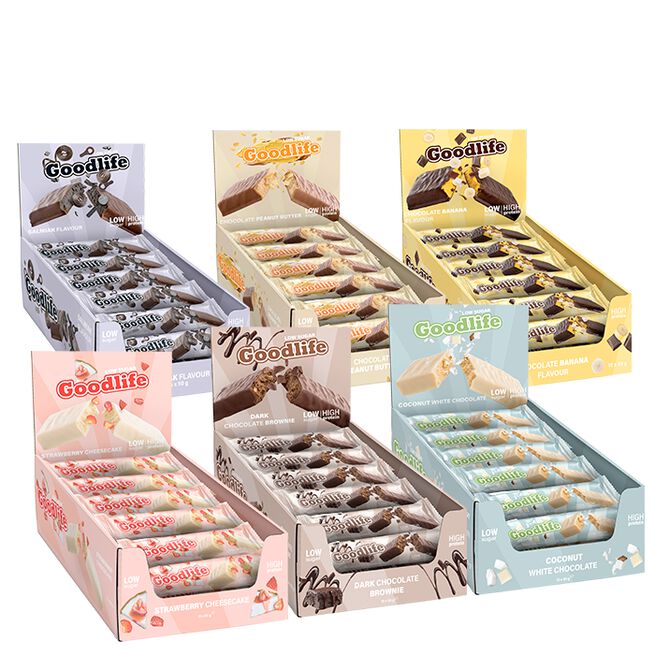 BIG BUY 90 x Low Sugar Proteinbar 50 g