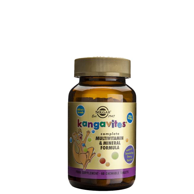 Kangavites Multivitamin 60 tuggtabletter Bouncing Berry