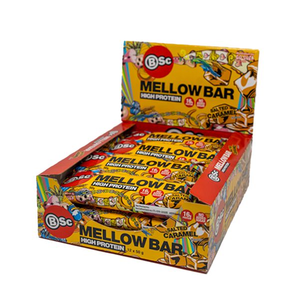 Mellow Bar Proteinbar Saltkaramell 12 x 50 g