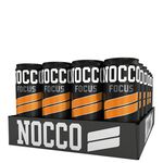 24 x NOCCO FOCUS, 330 ml, Black Orange