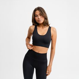 Flow Bra, Black, XS  Flow Sport-bh Svart