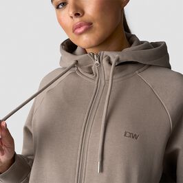 Everyday Zip Hoodie Wmn, Greige, L  Everyday Zip Hoodie Wmn, Greige