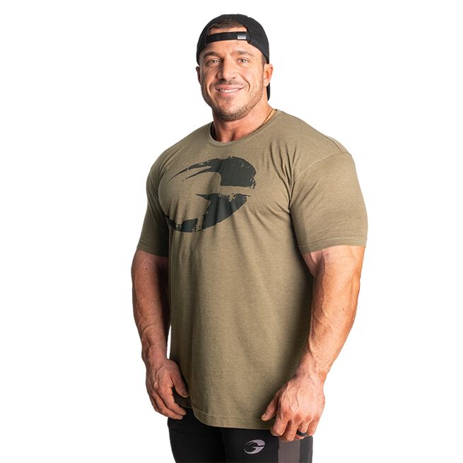 Cadet Tee, Army Green Melange