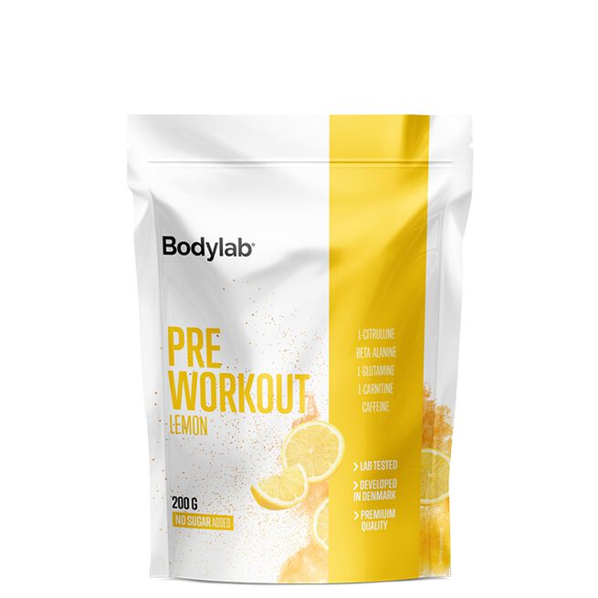 Bodylab PWO, 200 g Lemon