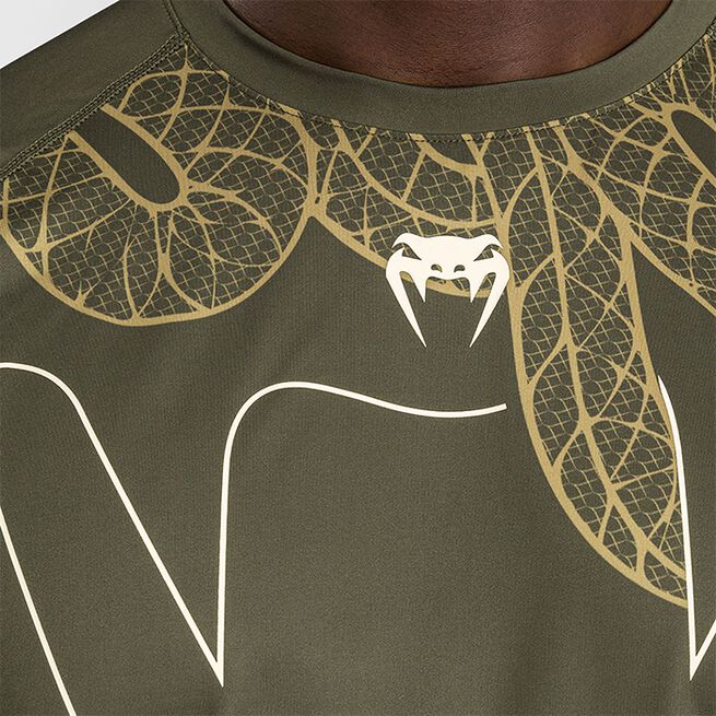 Serpenti Dry Tech T-shirt Khaki Brons Ivory