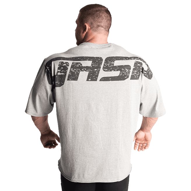 Gasp Iron Tee, Greymelange/Black