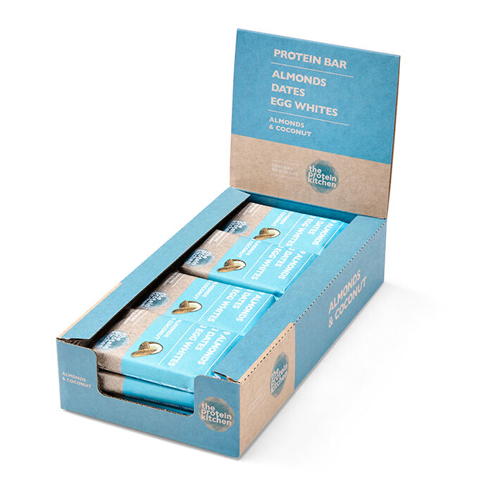 12 x Protein Bar, 50 g Almonds & Coconut