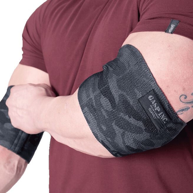 HD Gasp Elbow sleeve, 10,5 inch, Dark Camo 