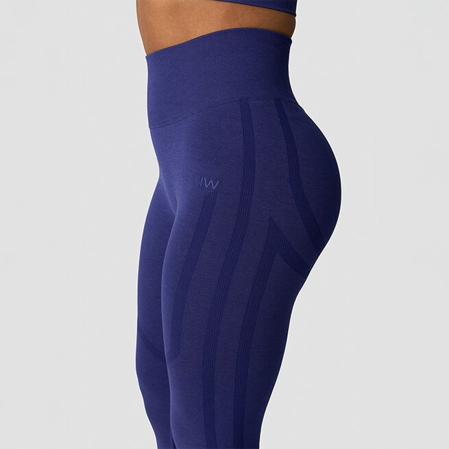 Rush Seamless Tights Mörkblå