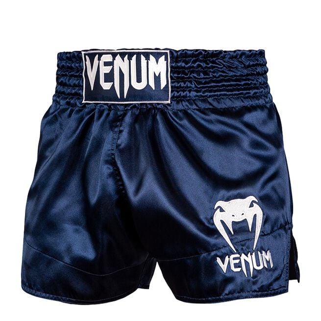 Classic Muay Thai Shorts Blå/Vit
