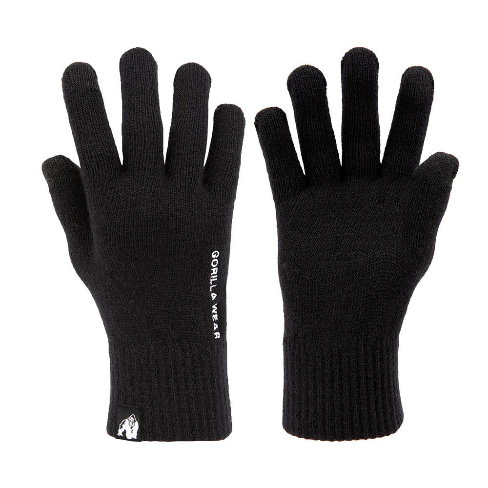 Waco Knitted Gloves Black