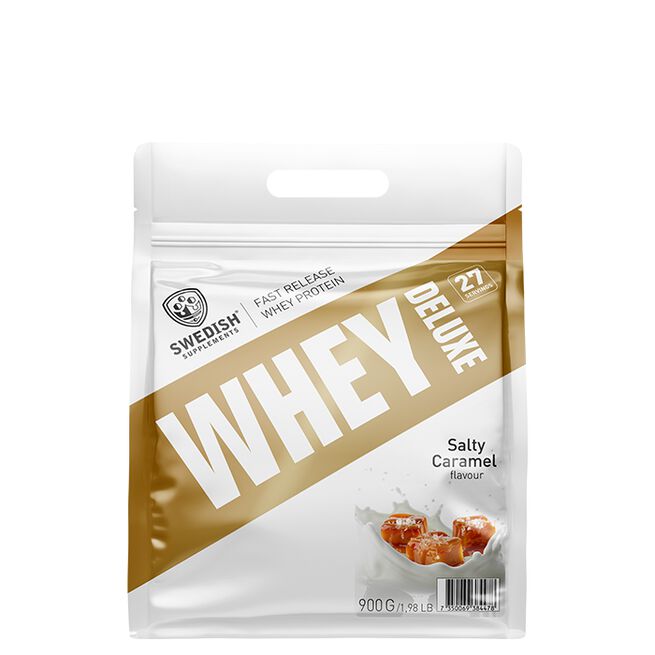 Whey Deluxe Vassleprotein 900 g Salty Caramel