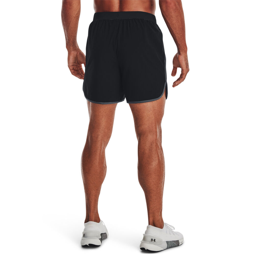 K p UA HIIT Woven 6in Shorts Black L Gymgrossisten