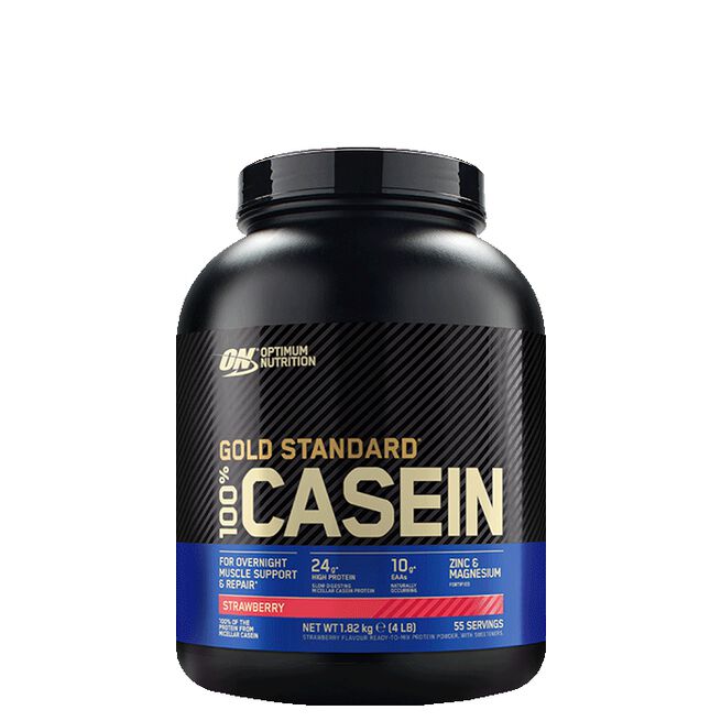 Gold Standard 100% Kasein 1818 g Strawberry