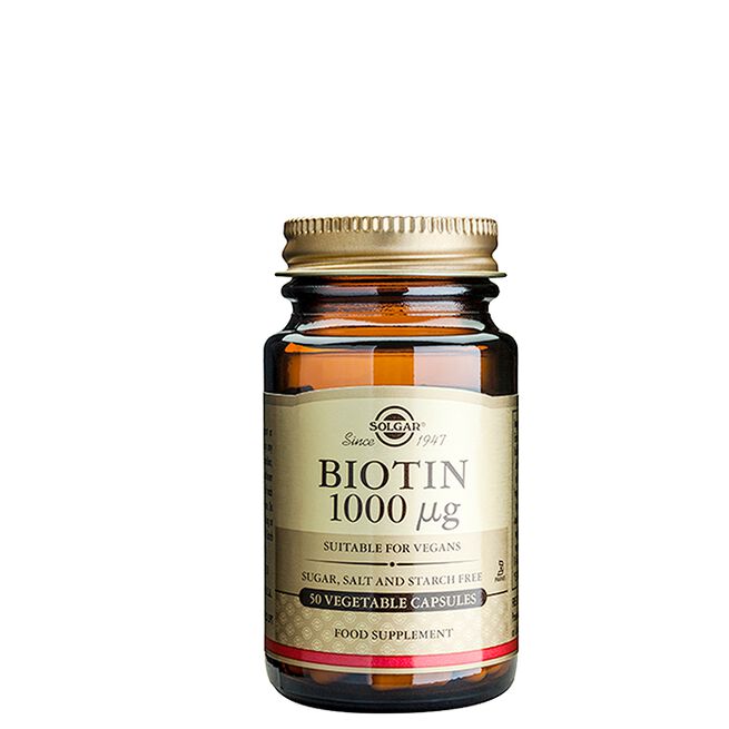 Biotin, 1000 mcg 50 kapslar