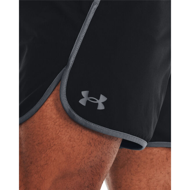 Under Armour UA HIIT Woven 6in Shorts, Black