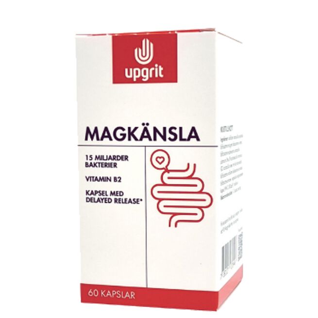 Magkänsla Mjölksyrabakterier 60 kapslar
