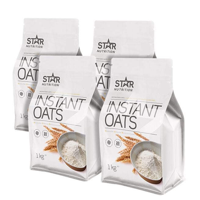 BIG BUY 4 x Havremjöl 1 kg