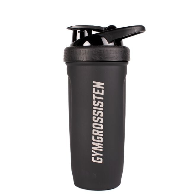 Gymgrossisten stainless steel shaker black 900ml