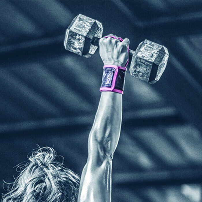 WODies Grep och Handledsst&ouml;d Rosa