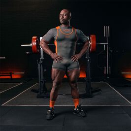 SBD Apparel Forge Powerlifting Singlet Grey Men's Forge Powerlifting Singlet Grey Men's
