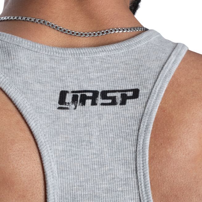 Gasp Rib Essential T-Back Grå