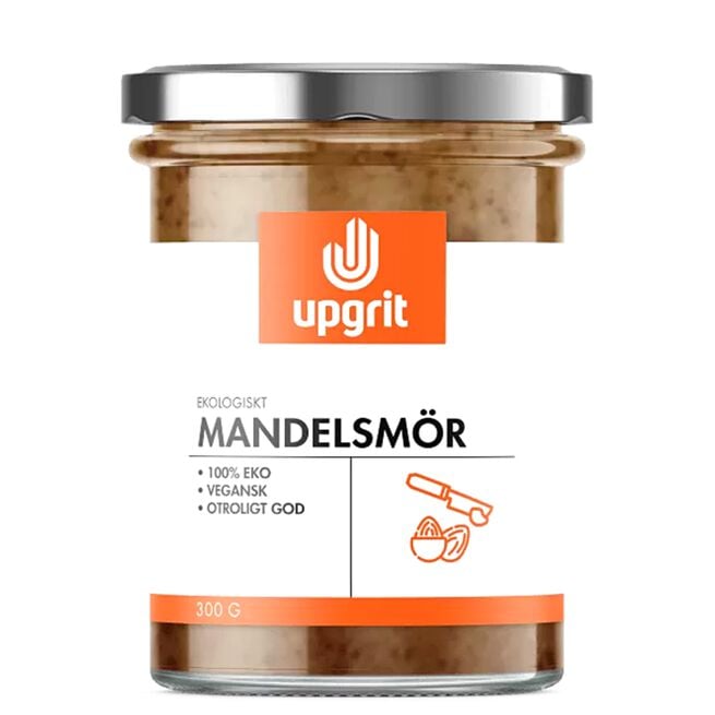 Upgrit Mandelsmör EKO 300 g