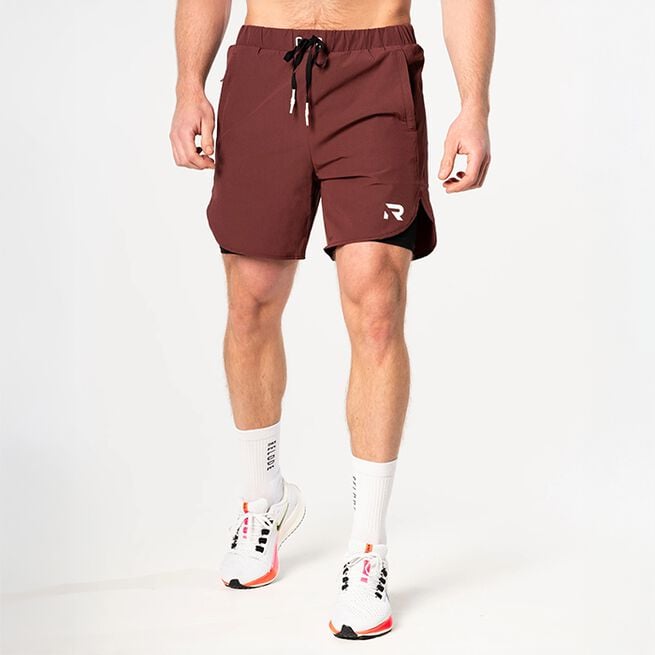Unity Träningsshorts Vinröd