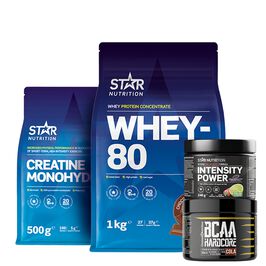 Star Nutrition Bygga muskler Bygga muskler-paketet