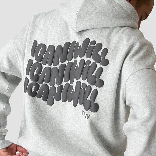 Everyday Relaxed Hoodie Grå