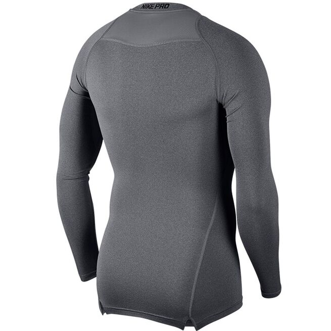 Kop Nike Pro Comp Top L S Grey Xl Gymgrossisten Com