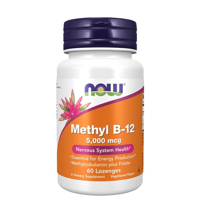 Methyl B-12 5000 mcg Vegansk 60 sugtabletter
