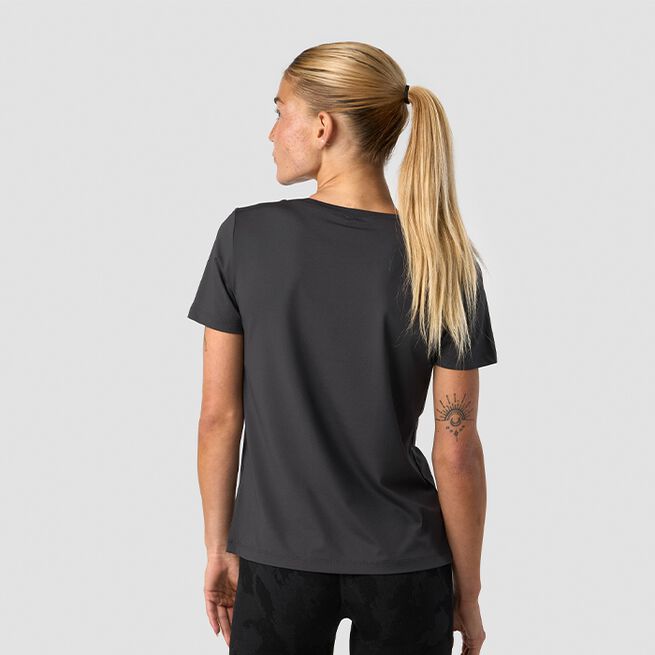 Training T-shirt Wmn, Dark Grey