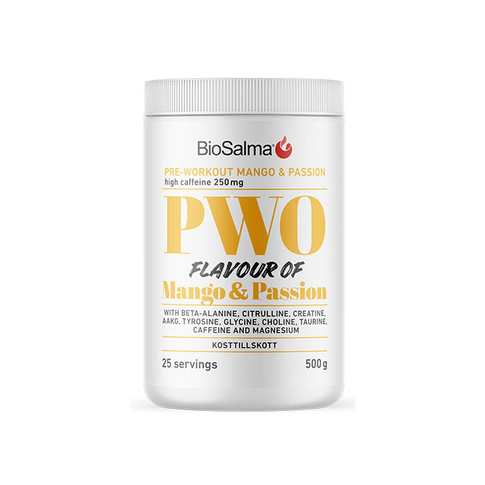 PWO Mango & Passionsfrukt 500g Mango & Passionsfrukt