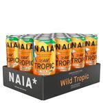 12 x NAIA Energy Drink 330 ml Wild Tropic BCAA