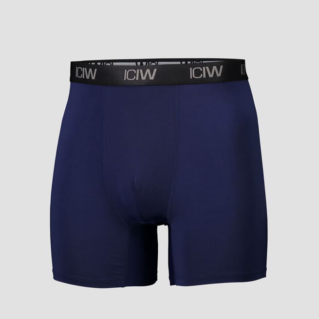 ICANIWILL Sport Boxer 2 Pack Navy Grey