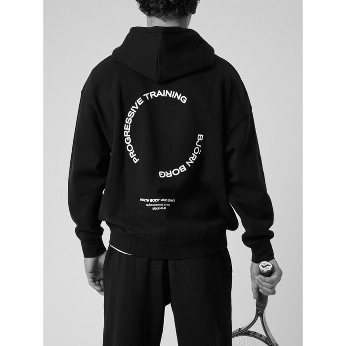 Borg Oversized Huvtr&ouml;ja Svart