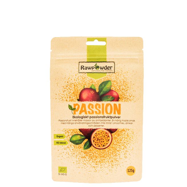 Ekologiskt Passionsfruktpulver 125 g 