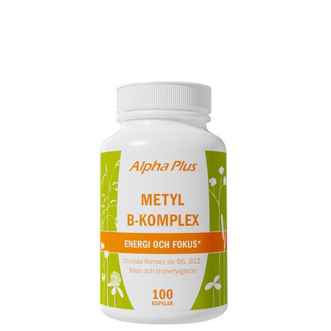 Alpha Plus Metyl-B-Plex 90 kapslar