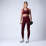 Fuse V-shape 7/8 tights, Dark Red, L