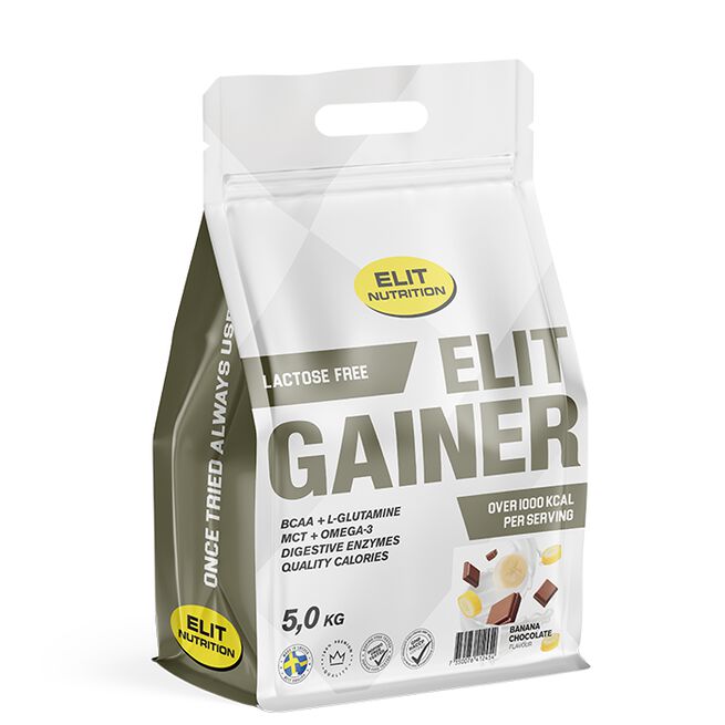 ELIT Gainer Laktosfri 5 kg Banana Chocolate