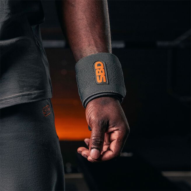 Forge Wrist Wraps Grey Flexible