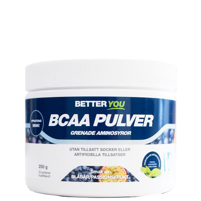 Naturligt BCAA Pulver 250 g Passionsfrukt/Blåbär